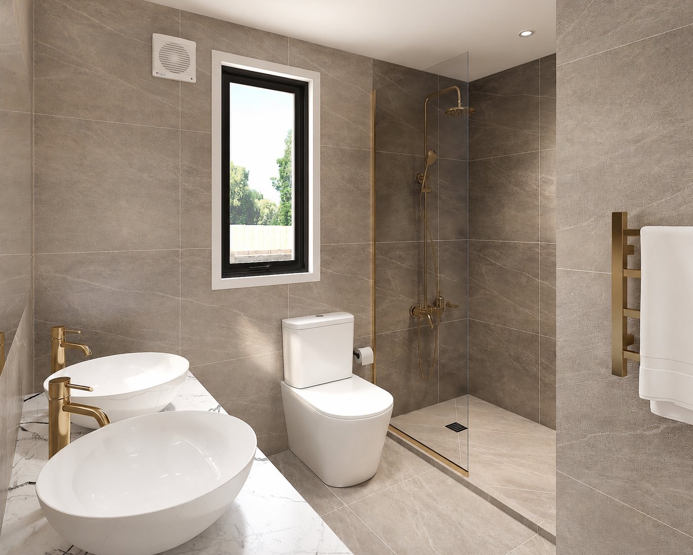 Designer Bathroom